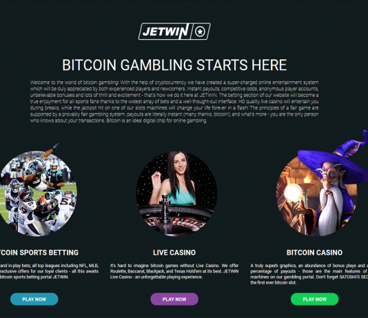 Choose Jetwin casino